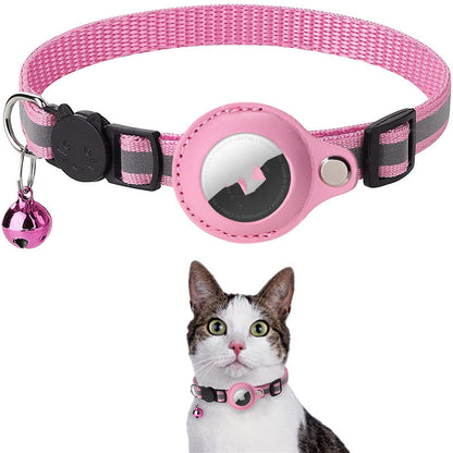 PurrHug™ Reflective AirTag Holder Collar