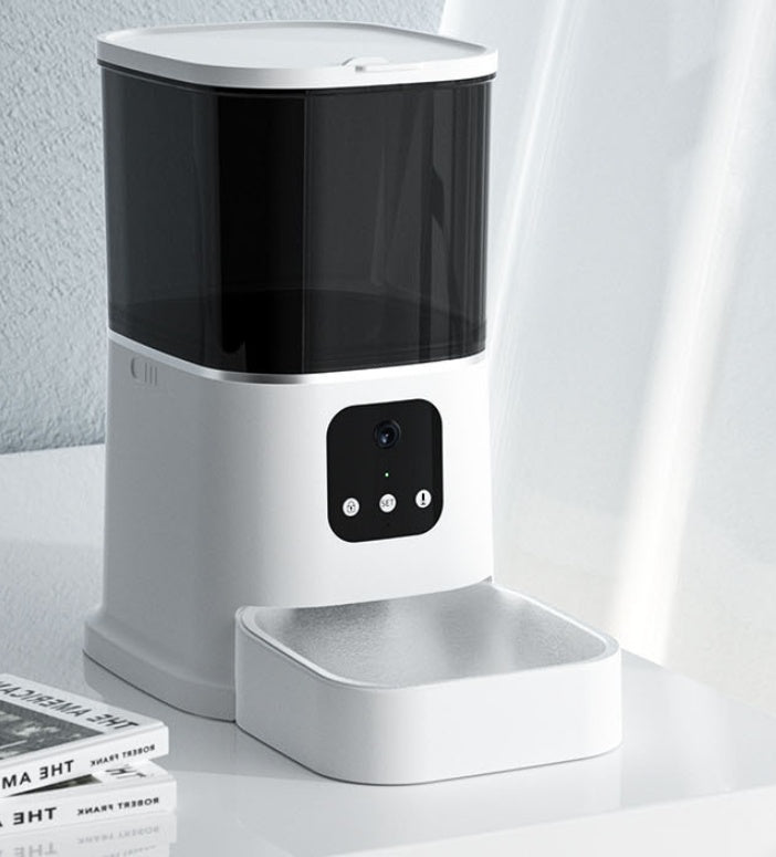Automatic Cat & Dog Feeder – WiFi, Voice Recorder, App Control